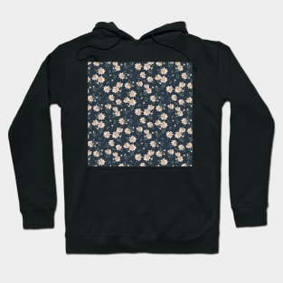 Country Boho Flower Pattern Hoodie